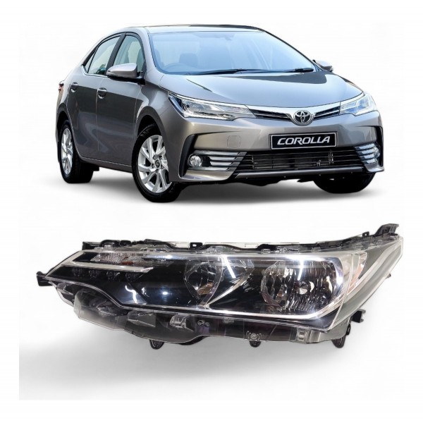 Farol Esquerdo Toyota Corolla 2017 2018 2019 Led Original