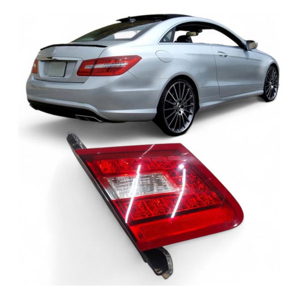 Lanterna Esquerda Tampa Mercedes Benz E500 Coupe 2009 A 2014